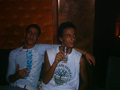 moi et shark au melinium a agadir